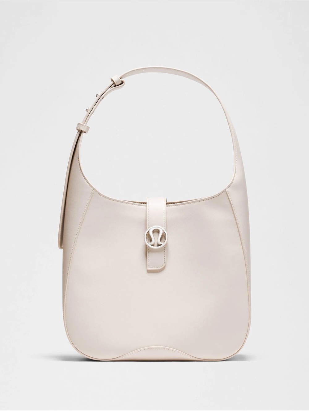 NWT Lululemon leather alternative shoulder bag cashew beige